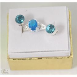 S/S FASHION RING WITH EARRINGS