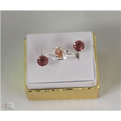 S/S FASHION RING WITH EARRINGS