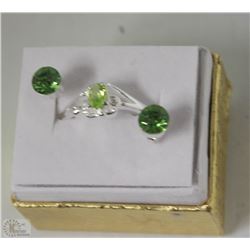 S/S FASHION RING WITH EARRINGS