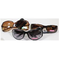 BAG OF 3 WOMENS FOSTER GRANTS SUNGLASSES