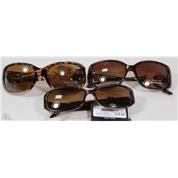 BAG OF 3 WOMENS FOSTER GRANTS SUNGLASSES
