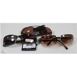 BAG OF 3 WOMENS FOSTER GRANTS SUNGLASSES