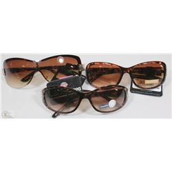 3 PAIRS OF LADIES FOSTER GRANT SUNGLASSES