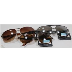 3 PAIRS OF MENS FOSTER GRANT SUNGLASSES