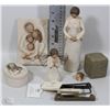 Image 1 : SET OF 5 WILLOWTREE FIGURINES