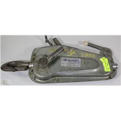 1 1/4 TON TIRFER - USES 5/16" CABLE WORKING