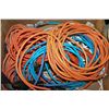 Image 1 : FLAT OF 8 EXTENSION CORDS