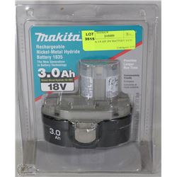 MAKITA 3.0 AH 18V BATTERY NEW