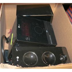 LG MP3/RADIO/DIGITAL DVD PLAYER W/ 2 SPEAKERS,