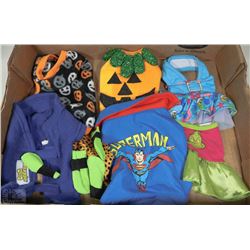 FLAT OF SMALL & XS HALLOWEEN DOG OUTFITS