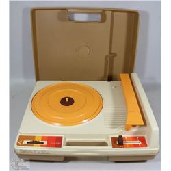 ESTATE VINTAGE FISHER PRICE 1970'S RECORD PLAYER