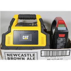 CAT BATTERY CHARGER & MOTORMASTER 12V