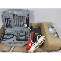 FLAT WITH NEW IBM TOOL KIT, PUCKLIGHTS, ENGRAVER