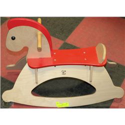 HAPE ROCK AND RIDE WOODEN ROCKING HORSE