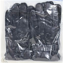 2PK MENS LARGE LEATHER GLOVES