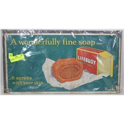 1926 TROLLY AD FOR LIFE BOUY SOAP 11X21