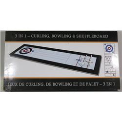 NEW DENVER HANES 3-IN-1 CURLING, BOWLING