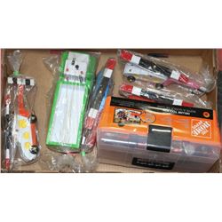 SET OF 4 HELICOPTERS/TRUCK HAND MADE W/NEW HOME