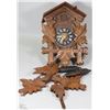 Image 1 : OLD VINTAGE CUCKOO CLOCK WOOD HAND
