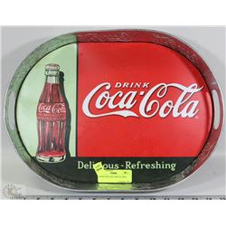 DRINK COCA COLA METAL TRAY