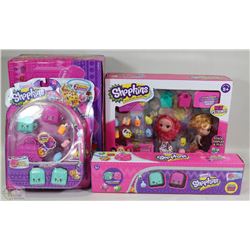 BOX OF NEW SHOPKINS TOYS