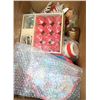Image 1 : BOX OF ASSORTED CHRISTMAS DECORATIONS