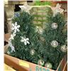Image 1 : LOT OF 2 LED FIBRE OPTIC PRELIT CHRISTMAS TREE