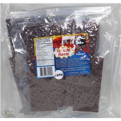 OVER 1LB OF TERIYAKI FLAVORED JERKY
