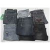 Image 1 : 6 PAIRS OF WOMEN'S NEW JEANS, SIZE 27