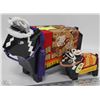 Image 1 : 2 PIECE WOOD BULL SET