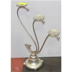 LARGE TRIPLE CANDLE STAND