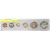 Image 1 : 1962 COIN COLLECTION CANADA  1CENT,5 CENT, 10 CENT