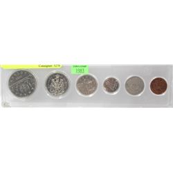 1983 COIN COLLECTION CANADA  1CENT,5 CENT, 10 CENT