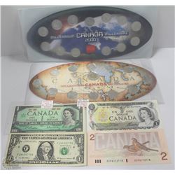 RCM 2000 MILLENIUM CANADA COIN COLLECTION