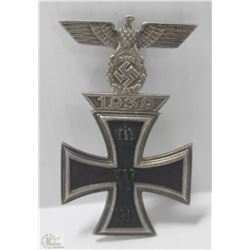 GERMAN WWII IRONCROSS MARKED ON PIN GES GESCH
