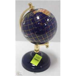 SMALL DESKTOP GEMMED WORLD GLOBE