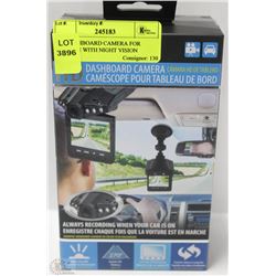HD DASHBOARD CAMERA FOR VEHICLE WITH NIGHT VISION