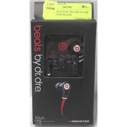 REPLICA BEATS BY DR. DRE IN EAR HEADPHONES BLACK
