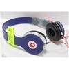 Image 1 : REPLICA BEATS BY DR. DRE HEAD PHONES BLUE