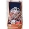 Image 1 : VINTAGE BINGO MACHINE CAGE GAME SET