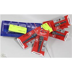 LOT OF 8 ASSORTED NUT DRIVER BITS