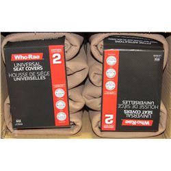 CASE OF 2 LAWSON/HUDSON/RUGGED/FINLEY SEAT COVERS