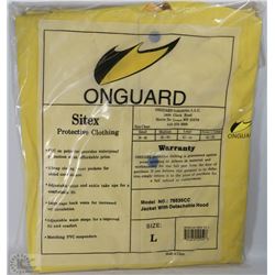 ONGUARD SITEX JACKET WITH DETACHABLE HOOD - LARGE