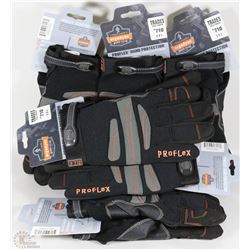 BOX WITH 6 PAIRS OF PROFLEX WORK GLOVES SIZE 2XL