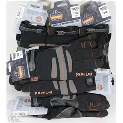 BOX WITH 6 PAIRS OF PROFLEX WORK GLOVES SIZE 2XL