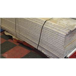 PALLET OF 5/8"X8' VINYL COVER DRYWALL FREIGHT DMG