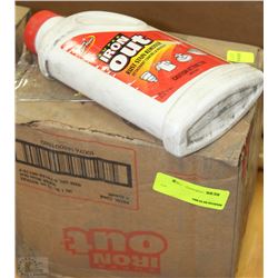 CASE OF SUPER IRON OUT RUST STAIN REMOVER