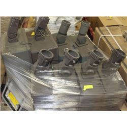PALLET OF ASSORTED PARKING LOT LIGHTS