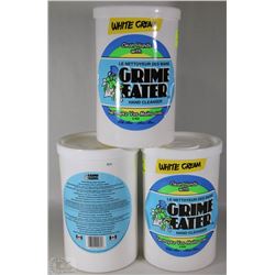 3 JUGS OF GRIME EATER 2KG EACH WHITE CREAM CLEANS