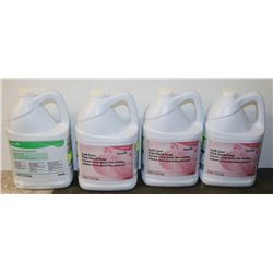 3 JUGS OF DIVERSITY SOFT CARE PINK HAND SOAP & 1